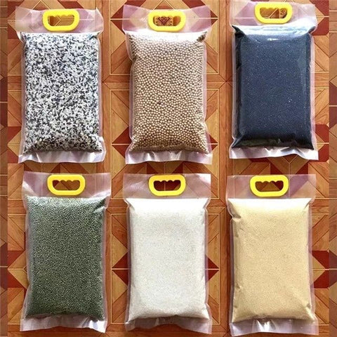 RICE PACKAGING VACCUM BAGS.